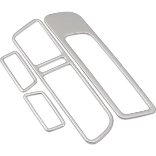 Stainless Steel Car Door Window Switch Panel Cover Trim Sticker For Volkswagen VW Tiguan 2010-2016 Car Styling