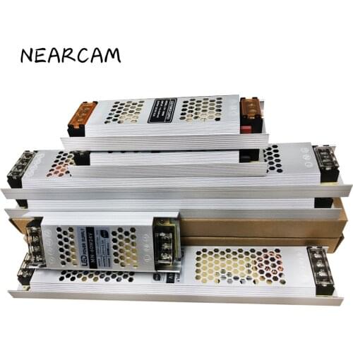 NEARCAM home improvement ultra-thin 12V/24V switching power supply transformer12W-360W various models of LED light power adapte