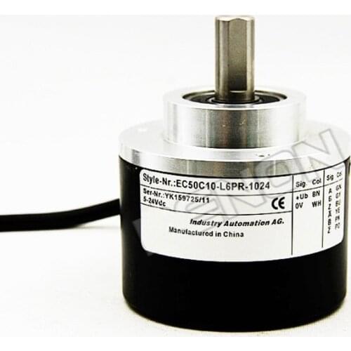 New high-quality EC50C10-L6PR-1024 rotary encoder 1024 pulses
