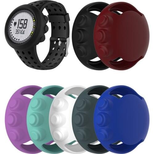 Shock-proof Soft Silicone Protective Case Protector Sleeve for Suunto Quest smart watches