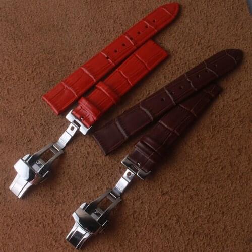Leather Watchband strap 14 16 18 19 20 21 22MM For CK K2G23620 K2G21629 Brown Red Samsung Galaxy Mens Ladys Wristwatch band new