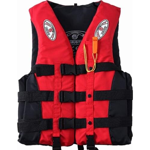 Life Jacket Adult Life Vest Water Sports Fishing Vest Kayaking Boating Swimming Drifting Safety Life Vest