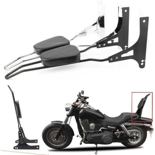 Motorcycle Backrest Sissy Bar For Harley-Davidson Street Bob FXDB Super Glide Custom FXDC 2011 2012 2013 2014 2015
