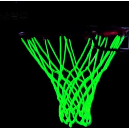 Light Up Basketball Net Heavy Duty Basketball Net Replacement Shooting Trainning Luminous Basketball Net