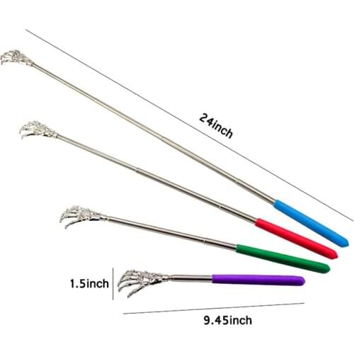 Telescopic Backscratcher Scratching Massager Extendable Telescoping Back Scraper Itch Health Products Random