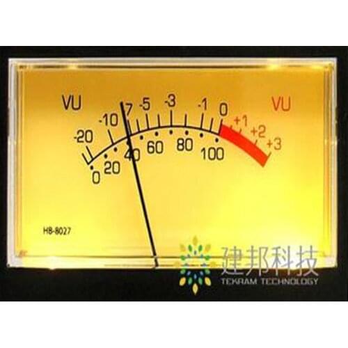 1PCS TN-42AB High-precision VU Meter Pre-stage DB Level Meter Sound Pressure Meter with Backlight