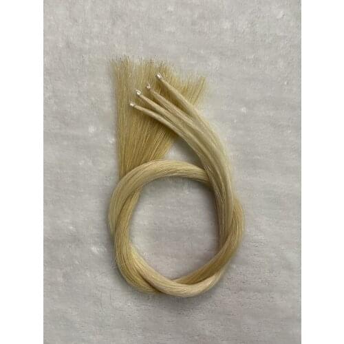 2 Hank New 32 inch 80cm best quality Stallion white bow hair horse tail hair Free shipping