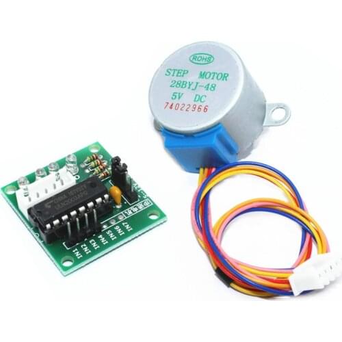 5V 4 Phase DC Gear Stepper Motor 28BYJ-48 + ULN2003 Driver Board for arduino DIY Kit