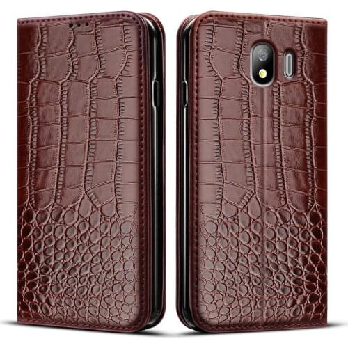 Case For Samsung Galaxy J4 2018 sm-j400f TPU Soft leather flip Phone Case For Samsung Galaxy J4 Plus J415 cover with card slots