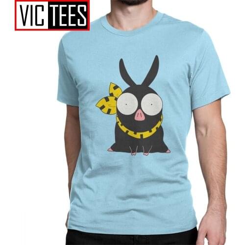 P Chan Ranma 12 T-Shirt for Men Anime Manga Akane P Chan Ryoga Rumiko Martial Pig Humor Pure Cotton Tees Short Sleeve T Shirt