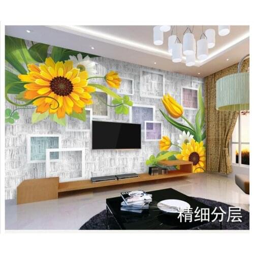 Customized 3d wallpaper 3d wall murals wallpaper style sun 3D TV background wall mural wallpaper living rome photo wallpaper