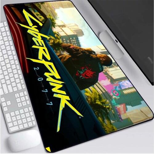 Cool 2077 Personalized Fabric Gaming Mouse Pad Laptop Office Carpet Gamer Black Mouse Pad Game Pad Game Accessories Mousepad XXL