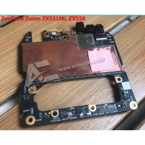 Motherboard for Asus ZenFone Zoom ZX551ML ZX550 Mainboard Logic Board Circuits Accessory Bundles