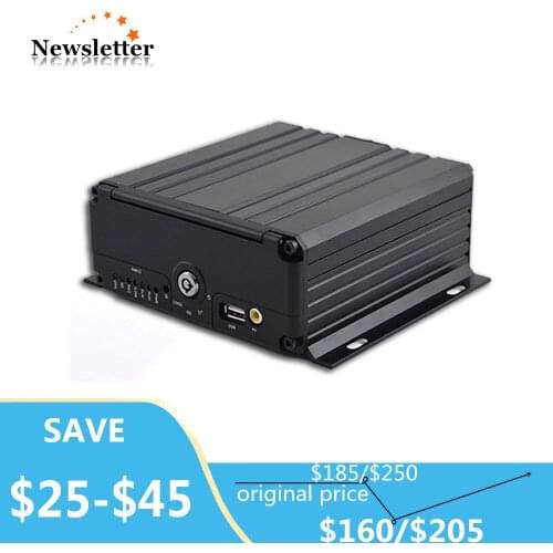 4CH/8CH Hard Disk HDD Mobile Dvr 4G online via mobile phone Support 8 Camera CCTV Surveillance AHD MDVR Video Recorder