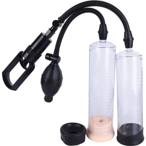 New Penis Enlargement Vacuum Pump Penis Extender Man Sex Toys Penis Enlarger Adult Sexy Product for Men Silicone Piece