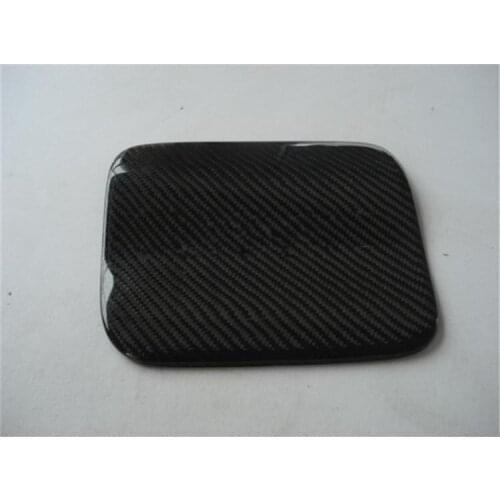 QDPATRICK real dry carbon fiber car outside petrol gas fuel tank cap decorative cover for Subaru Impreza GDF GDG WRX STI 7 8 9