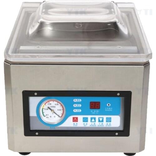 YTK Mini Packaging Vacum Sealer Vegetable Fruit Snack Seeds Meat Fish Food Vacuum Sealing Packing Machine