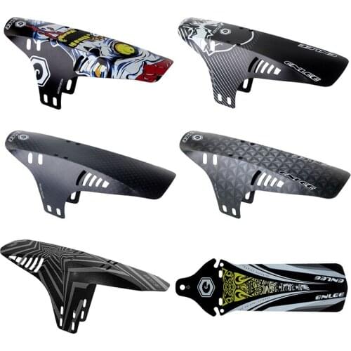 1pcs MTB Mountain Road Bicycle Fender Bike Front Rear Mudguard Cycling Rainplate 26.5cm PP5 Material Bicycle Accessories