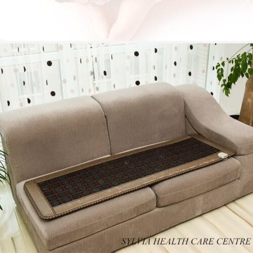 2020 New products for sale! Hot heating tourmaline stone sleeping cushion heated stone mattress back pain relief