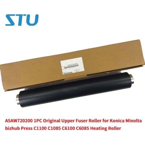 A5AW720200 1PC Original Upper Fuser Roller for Konica Minolta bizhub Press C1100 C1085 C6100 C6085 BH C6085 Heating Roller
