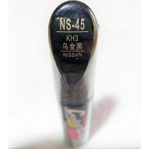 Car scratch repair pen, auto paint pen black for Nissan Qashqai X-trail Sylphy Teana Sunny Tiida Livida Geniss March