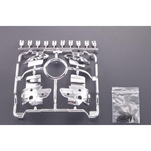 Silver Body BBMW M3 Lamp Light LED Bucket For 1/10 RC Onroad fouring Body Car kyosho hpi tamiya redcat FS HSP RACING