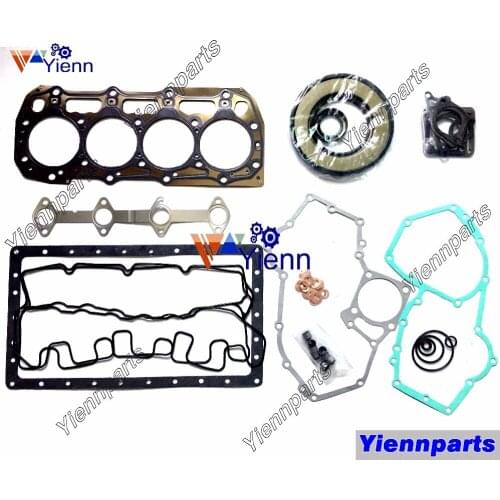 For Shibaura N844LT-D N844L-C Full Overhaul Head Gasket Set Kit For NEW HOLLAND SKID STEER LOADERS Disesel Engine Parts