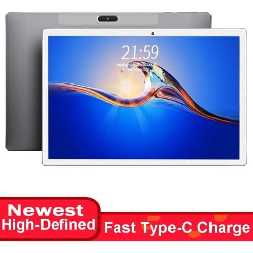 Newest 10 inch Tablet Deca Core Dual SIM 4G Phone Call 6GB RAM 128GB ROM Wifi Bluetooth 1920X1200 IPS 10.1 Android Tablets PC
