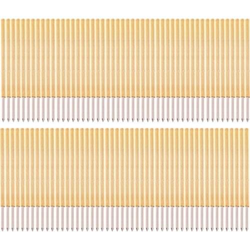 100 Pcs Spring Test Probe Pogo Pin P100-B1 Dia 1.36mm Length 33.35mm D0AC