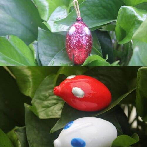 Fishing Frog Lure 5cm/12g Upgrade Version Japan Blood Groove Barbed Hook Artificial Egg Lures Lot 5 Pieces Gift Case