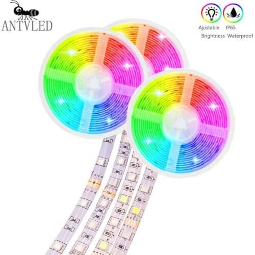 Led Strip RGB SMD 5050 Flexible Led Lights Highlight White PCB 5m/Lot 60Leds/m White/Warm White/Green/Blue/RGB/RGBW/RGBWW DC12V
