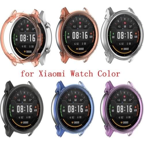 Ultra-Thin TPU Protective Case for xiaomi watch color Soft Protector Cover Shell Full Protection Frame Wholesale Price