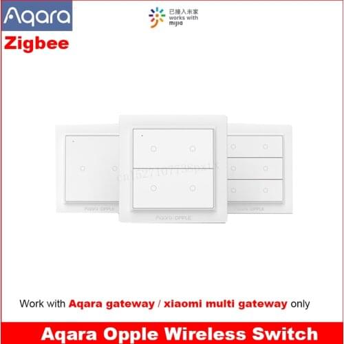 Aqara Opple Wireless Smart Switch No Wiring Required Work With Mijia App Apple HomeKit Wall Switch