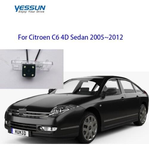 Yessun Car Accessories Night Vision rear view camera For Citroen C6 2005~2012 C6 sedan reversing camera