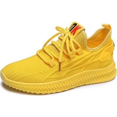 2021 Spring and Autumn Mesh Casual Shoes Women Flying Woven Breathable Sports Trendy Shoes