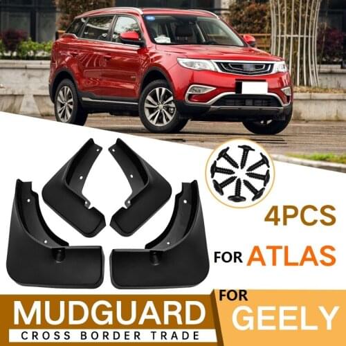 4 PCS Mudflap For Geely Atlas Front Rear Car Fender Mud Flaps Guard Splash Flap Mudguards Accessories