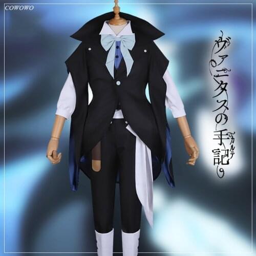 Anime! The Case Study of Vanitas Vanitas Daily Performance Clothes Cosplay Costume Halloween Party Role Play Outfit 2021 NEW