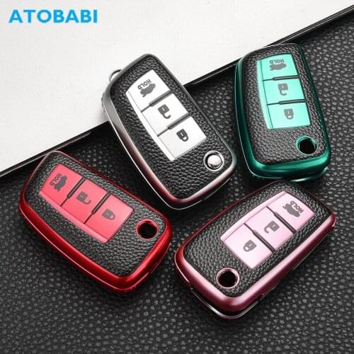 TPU Car Key Case Folding Remote Control Protect Cover For Nissan Altima Pathfinder Altima Infiniti JX35 QX60 QX80 2014 2015 2016