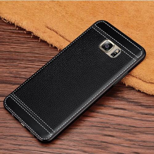 For Galaxy Note 5 Case Litchi Texture Soft TPU Case Cover Fundas For Galaxy Note5 N920A N9200 SM-N920 N920C Coque Etui Kryt