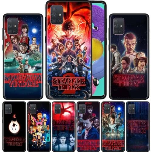 Stranger things Phone Case for Samsung Galaxy A21S A51 A71 A50 A50s A70 A70s A10 A20e A20s A30 A40 Silicon Cases Cover