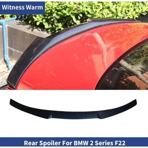 F22 Wings For BMW 2 Series F22 Coupe Carbon Fiber Rear Trunk Spoiler Boot Lip Wing Lip 2014 -UP