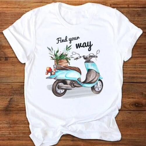 Aesthetic Harajuku Printed Tshirt fashion Harajuku O-neck Short Sleeve tee shirt Womens T-shirt Summer Casual ladies Tshirt