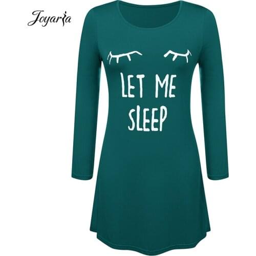 Joyaria Womens Ultra Soft Nightgown Short Sleeve Cute Print Sleep Shirts