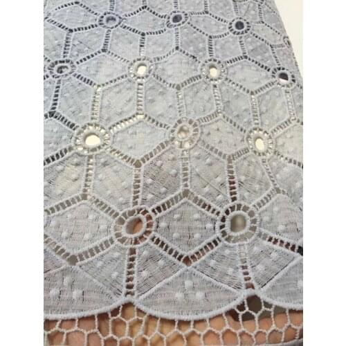 Best-Selling Nigerian Lace Fabrics Blue African Cord Lace Fabrics High Quality 2021 Guipure Lace Mesh Cotton Material CD32401