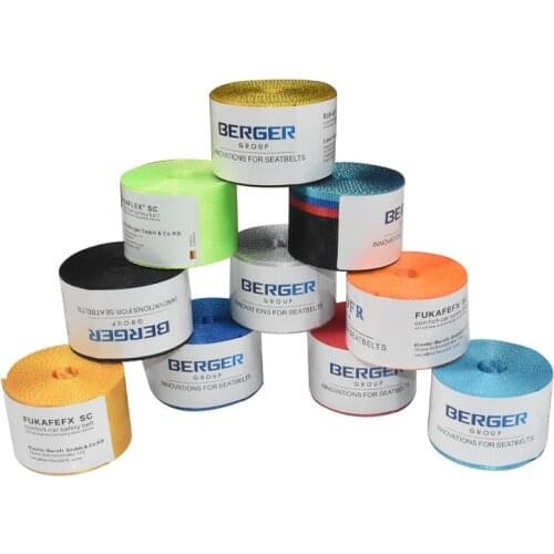 Car modified seat belt 4.8cm wide and high quality color modified seat belt Car general accessories