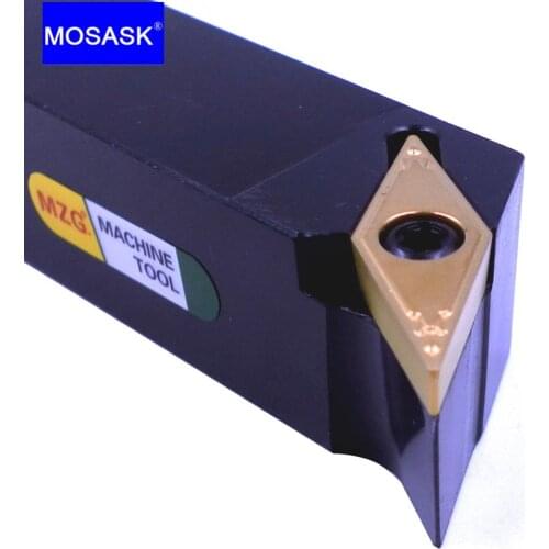 MOSASK SVQBL Metal Machining Cutter SVQBL2020K11 Boring Bar VBMT Inserts CNC Lathe Arbor External Turning Tool Holders