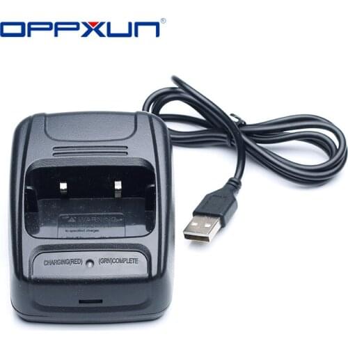 OPPXUN USB Desktop Charger for Baofeng BF-888S,BF-777S,BF-666S,BAOFENG BF888S BF777S,BF666S