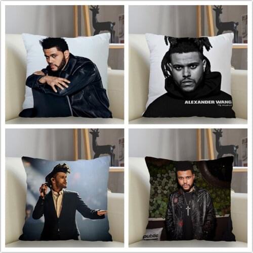 Musife Custom The Weeknd Pillowcase Sofa Decorative Cushion Cover Pillowcase Home Decor Decoration Pillowcase