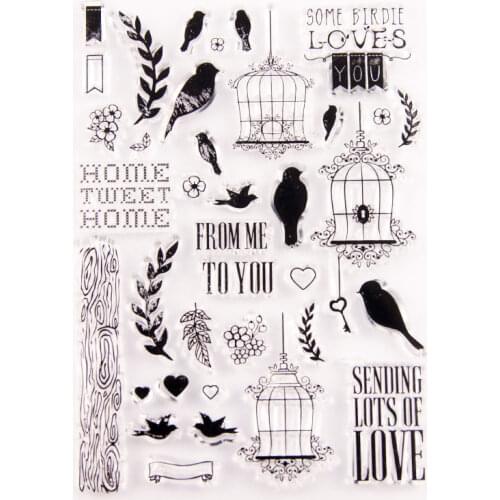 NCraft Clear Stamps N1424 Scrapbook Paper Craft Clear stamp scrapbooking