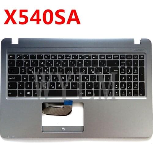 NEW X540SA Bilingual laptop keyboard with palmrest upper cover For Asus X540SC X540SA X540S X540 F540S VivoBook